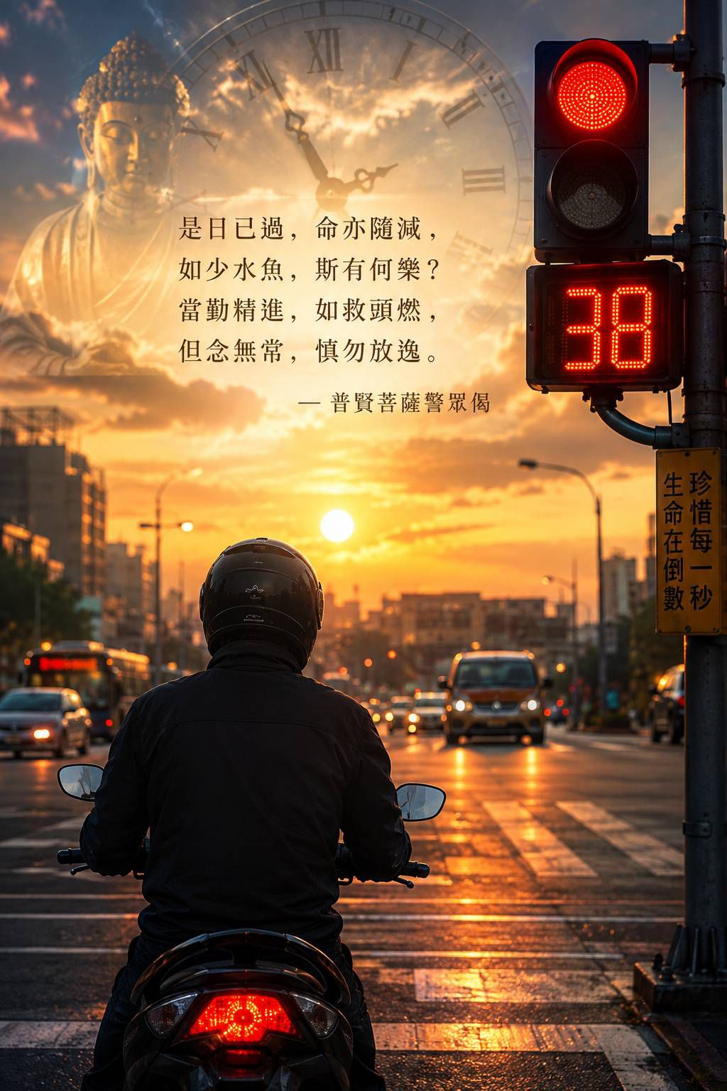 停在紅燈前的醒悟(高啟元)